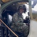 Mwenda in UPDF uniform